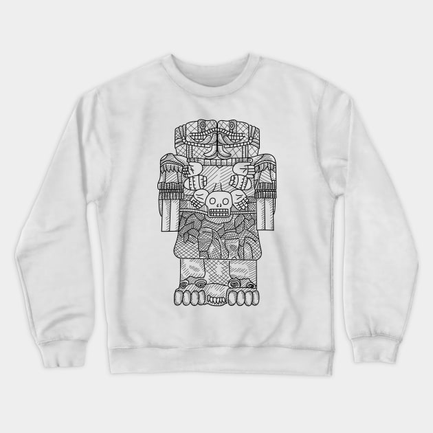 Tonantzin Crewneck Sweatshirt by Digilogos